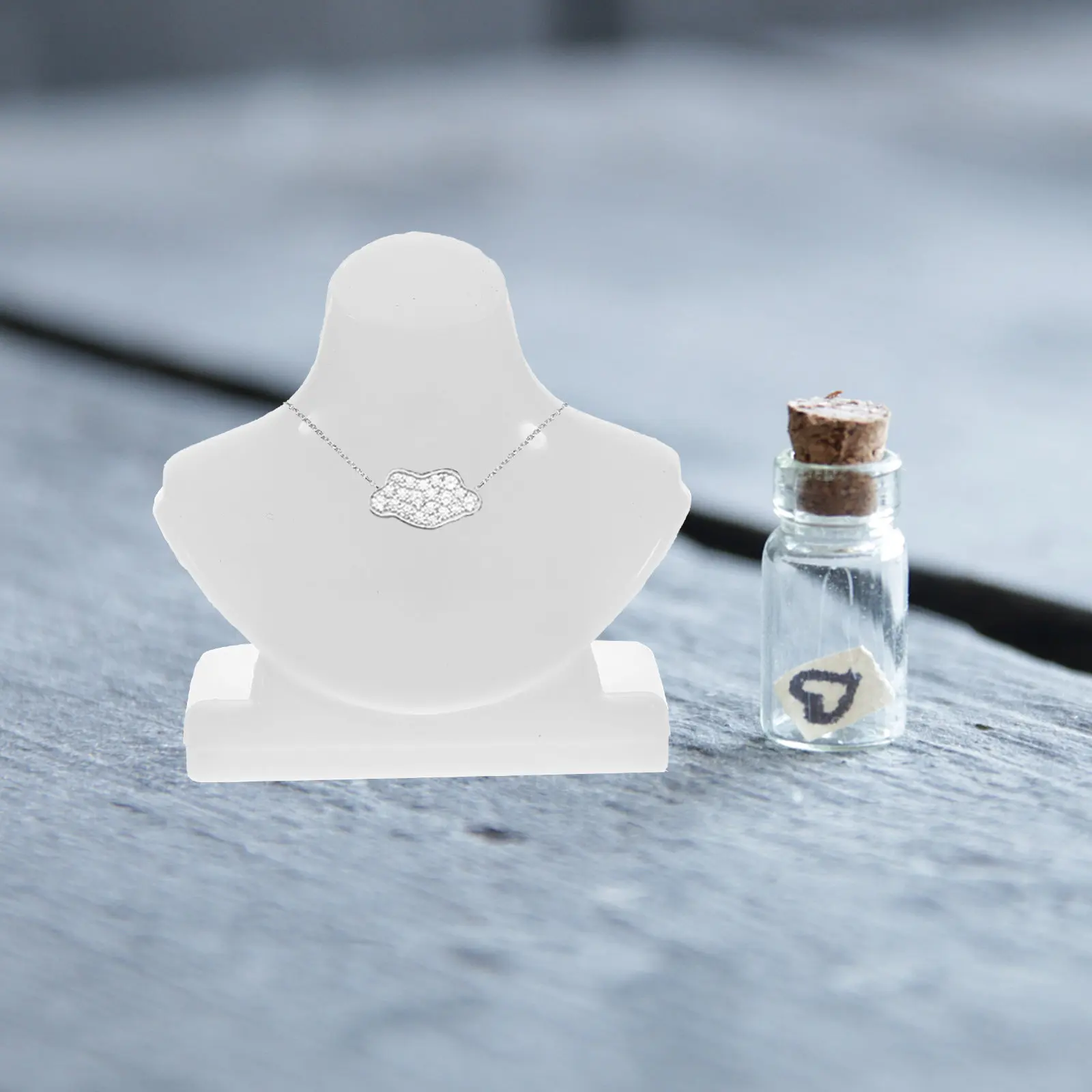 20Pcs Mini Necklace Display Bust Pendant Holder Sturdy Plastic Mini House Jewelry Storage Rack Ornament Pretend Playing House
20Pcs Mini Necklace Display Bust Pendant Holder Sturdy Plastic Mini House Jewelry Storage Rack Ornament Pretend Playing House