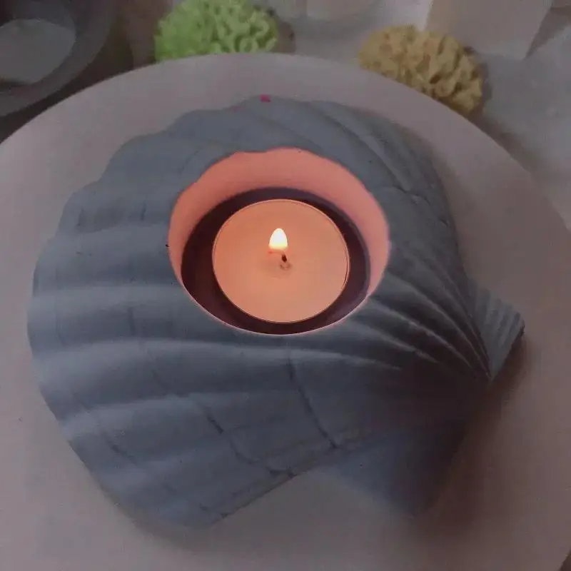 Handmade Creative Shell Shape DIY Silicone Candle Mold Soap Form Candle Holder Mold Plaster Aroma Crafts Cake Decor Tools
Handmade Creative Shell Shape DIY Silicone Candle Mold Soap Form Candle Holder Mold Plaster Aroma Crafts Cake Decor Tools
