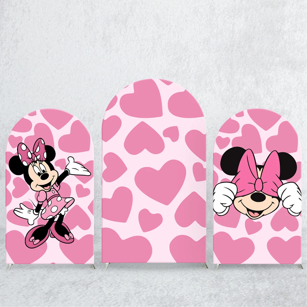 TB Disney Mickey and Minnie Mouse Arch Backdrop Cover Spandex Fabric Cartoon Theme for Girl Birthday Party Background Decoration
TB Disney Mickey and Minnie Mouse Arch Backdrop Cover Spandex Fabric Cartoon Theme for Girl Birthday Party Background Decoration