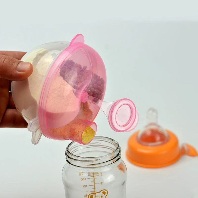 3-Compartment Portable Baby Food Storage Box, Essential Grain Storage for Babies, Travel Cartoon Mini Portable Snack Dispenser
3-Compartment Portable Baby Food Storage Box, Essential Grain Storage for Babies, Travel Cartoon Mini Portable Snack Dispenser