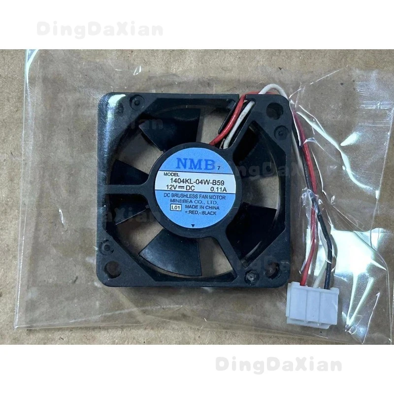 D For NMB-MAT 3510 1404KL-04W-B59 DC12V 0.11A 35*10MM 3pin axial fan
D For NMB-MAT 3510 1404KL-04W-B59 DC12V 0.11A 35*10MM 3pin axial fan