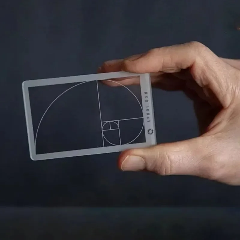 Master Golden Ratio — видоискатель Ultimate Composition, инструмент Golden Ratio из акрилового соотношения, искатель вида состава Fibonacci
Master Golden Ratio — видоискатель Ultimate Composition, инструмент Golden Ratio из акрилового соотношения, искатель вида состава Fibonacci