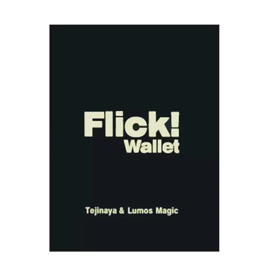Кошелек Flick 3,0 от Tejinaya, аксессуар для фокусов крупным планом для карт, производство монет, реквизит для фокусников, иллюзия, трюк
Кошелек Flick 3,0 от Tejinaya, аксессуар для фокусов крупным планом для карт, производство монет, реквизит для фокусников, иллюзия, трюк