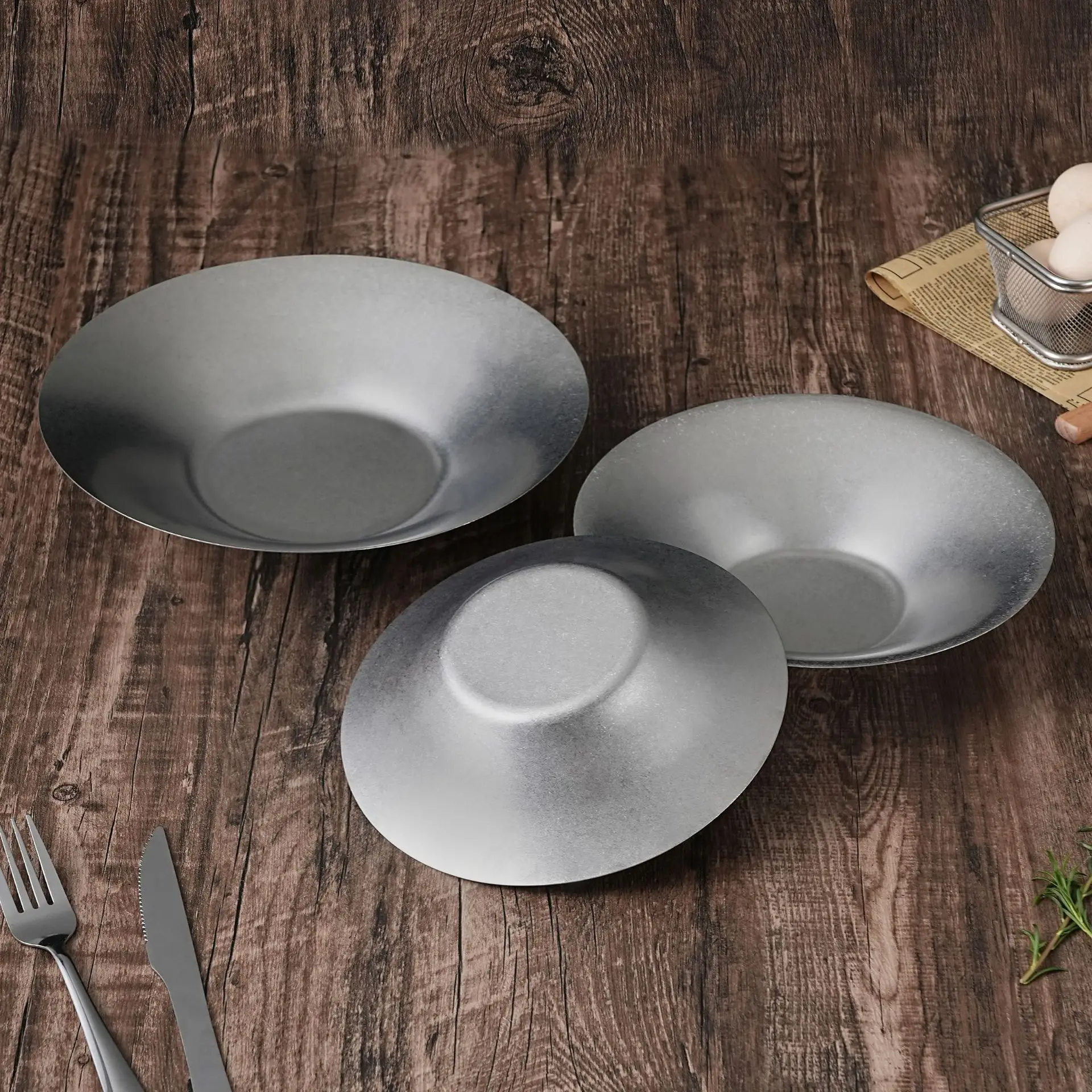 Vintage Stainless Steel Pasta Bowl Korean Bibimbap Bowl Creative Snowflake Salad Bowl
Vintage Stainless Steel Pasta Bowl Korean Bibimbap Bowl Creative Snowflake Salad Bowl