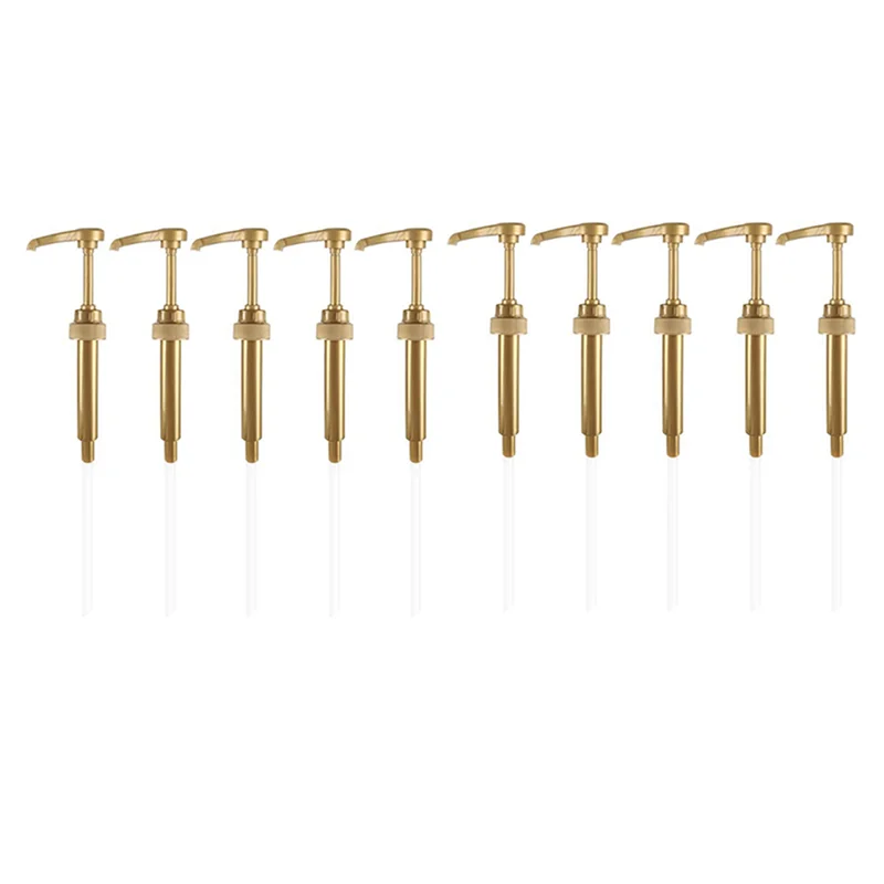 A20M 50 Pcs Coffee Milk Tea Dispenser Syrup Pump Gold Liquid Dispenser For Torani Syrup 8Ml Juice Bottle Dispenser Pump
A20M 50 Pcs Coffee Milk Tea Dispenser Syrup Pump Gold Liquid Dispenser For Torani Syrup 8Ml Juice Bottle Dispenser Pump