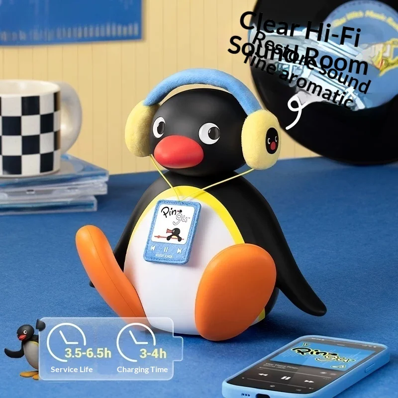Pingu With Me Series Bluetooth Speaker Penguin Mystery Box Action Figure Toy Model Kid Birthday Gift Desktop Decoration Ornament
Pingu With Me Series Bluetooth Speaker Penguin Mystery Box Action Figure Toy Model Kid Birthday Gift Desktop Decoration Ornament