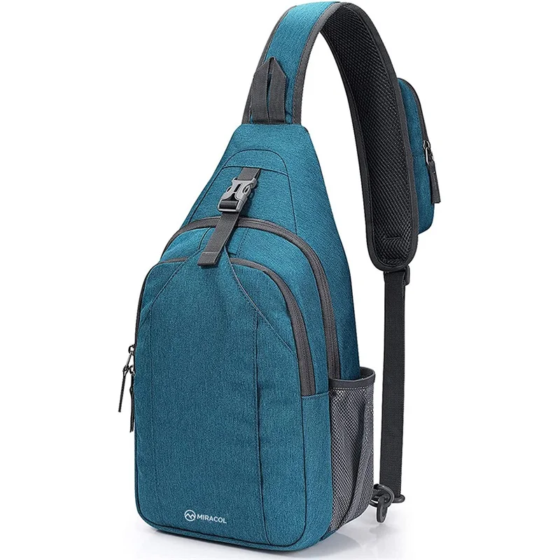 MIRACOL Sling Bag RFID Blocking Sling Backpack Crossbody Chest Bag Daypack for Hiking Travel
MIRACOL Sling Bag RFID Blocking Sling Backpack Crossbody Chest Bag Daypack for Hiking Travel