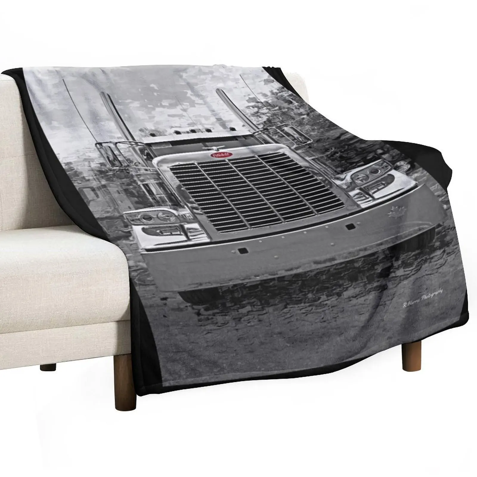 Peterbilt B&W Front View Throw Blanket Beach christmas gifts Sleeping Bag Hair Blankets
Peterbilt B&W Front View Throw Blanket Beach christmas gifts Sleeping Bag Hair Blankets