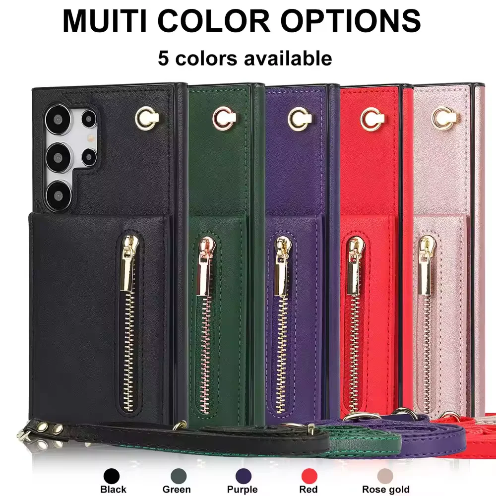 Чехол-кошелек на молнии с ремешком для Samsung Galaxy S24 S25 Ultra S22 S21 Note20 S20 S23 Plus 5G Kickstand Cards Solt Cover
Чехол-кошелек на молнии с ремешком для Samsung Galaxy S24 S25 Ultra S22 S21 Note20 S20 S23 Plus 5G Kickstand Cards Solt Cover