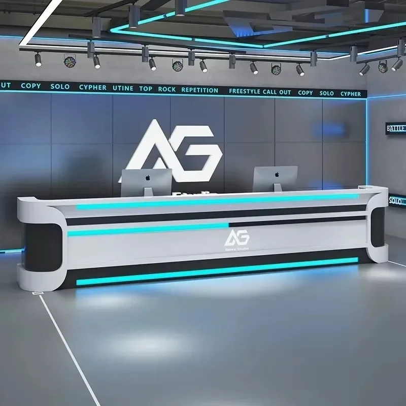 Design Light Reception Desks Stylish White Counter Beauty Reception Desks Luxury Salon Mostrador Negocio Commercial Furniture
Design Light Reception Desks Stylish White Counter Beauty Reception Desks Luxury Salon Mostrador Negocio Commercial Furniture