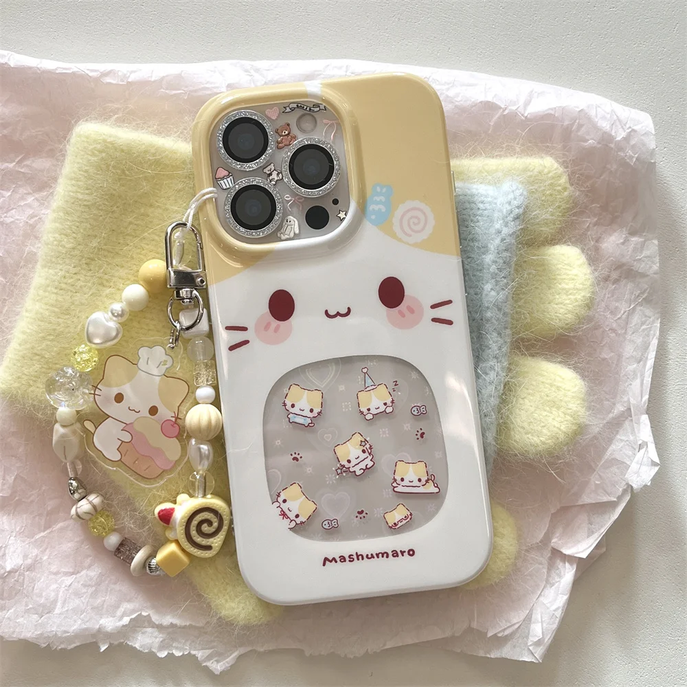 Korean INS Cute kitten Kawaii Phone case For iPhone 13 14 15 16 Pro Max With Chain Protective Cover For 15 Pro 16 Case Back Cove
Korean INS Cute kitten Kawaii Phone case For iPhone 13 14 15 16 Pro Max With Chain Protective Cover For 15 Pro 16 Case Back Cove