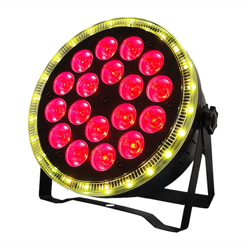 Светодиодный FLAT PAR свет и светодиодный Halo 18x10W Светодиодный номинальный светильник Disco Party Club Bar DMX512 Светодиодный эффект KTV CLUB барный светильник Сценическое шоу
Светодиодный FLAT PAR свет и светодиодный Halo 18x10W Светодиодный номинальный светильник Disco Party Club Bar DMX512 Светодиодный эффект KTV CLUB барный светильник Сценическое шоу