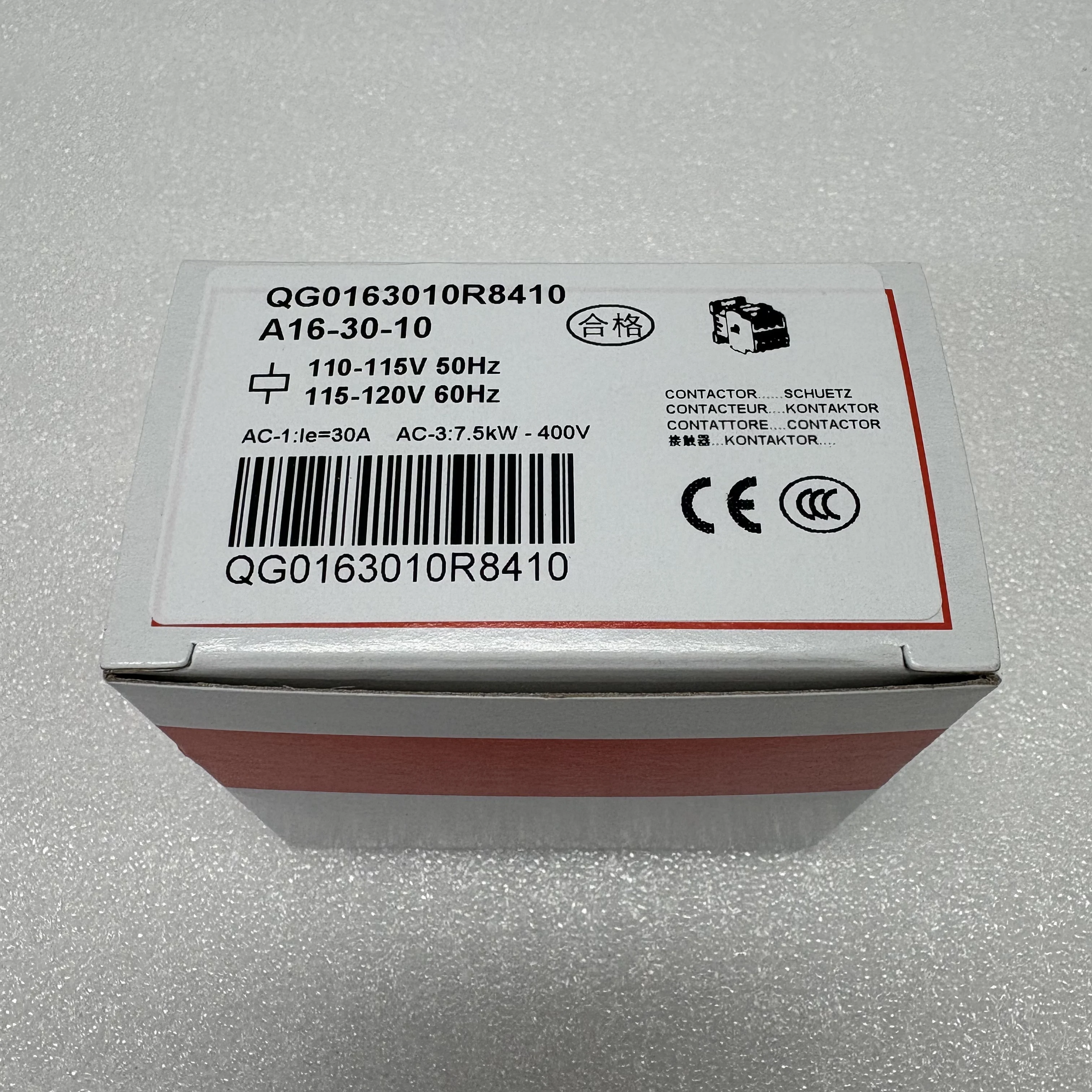 A16-30-10 AC110V Contactor new in box
A16-30-10 AC110V Contactor new in box