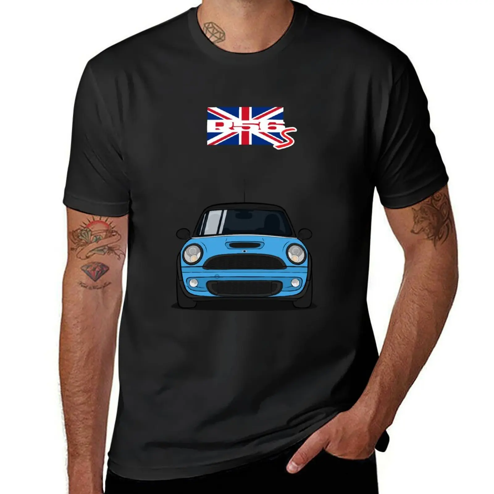 Mini Cooper S R56 (Blue) T-Shirt tops summer tops shirts graphic tees men workout shirt
Mini Cooper S R56 (Blue) T-Shirt tops summer tops shirts graphic tees men workout shirt