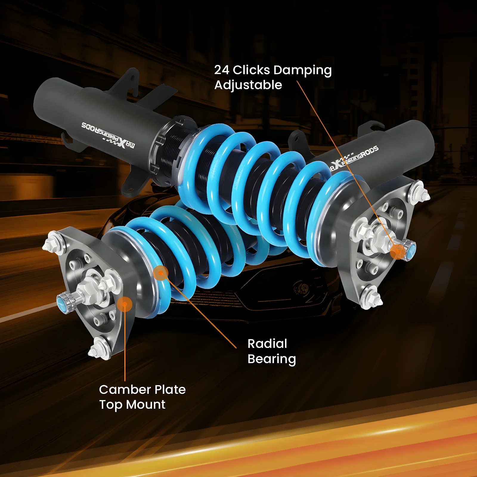 Комплект койловеров T6 для Ford Focus Mk3 2011-2018
Комплект койловеров T6 для Ford Focus Mk3 2011-2018