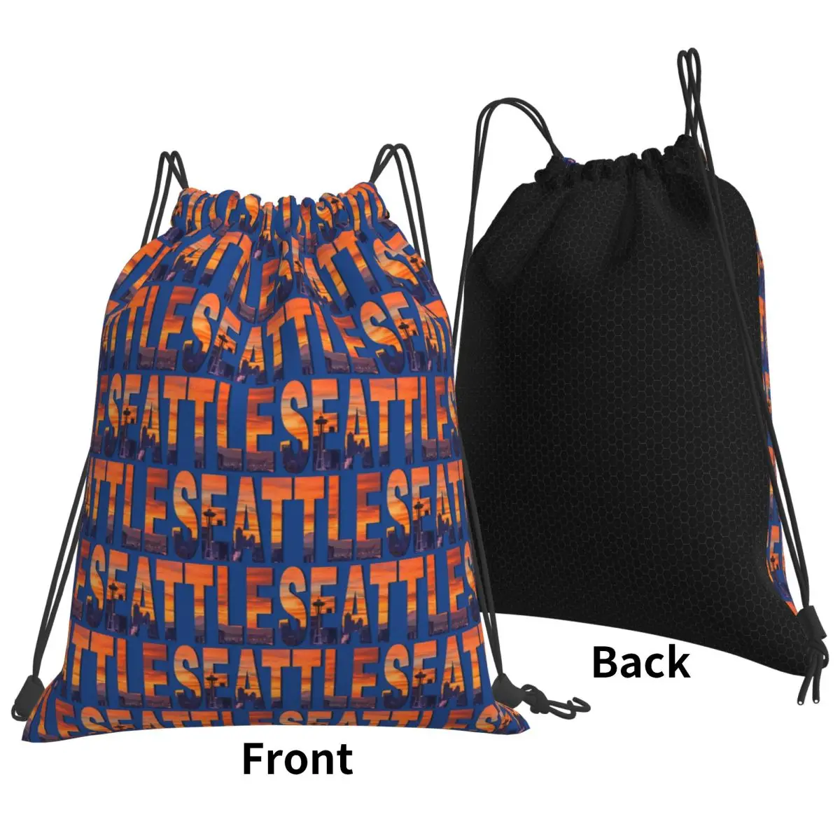 Seattle Backpacks Fashion Drawstring Bags Shoes Bag Book Bags for Travel Students
Seattle Backpacks Fashion Drawstring Bags Shoes Bag Book Bags for Travel Students