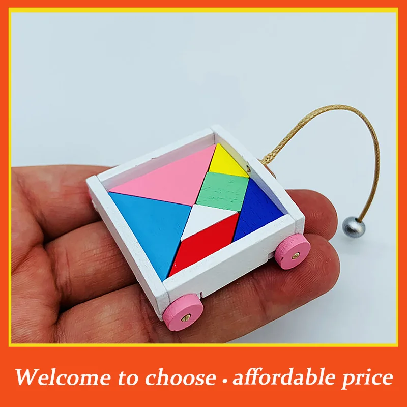 1pc new wood Dollhouse Color Building Blocks Car Toys Dolls House Decorations Accessories 1/12 Dollhouse Mini Tangram Car Model
1pc new wood Dollhouse Color Building Blocks Car Toys Dolls House Decorations Accessories 1/12 Dollhouse Mini Tangram Car Model