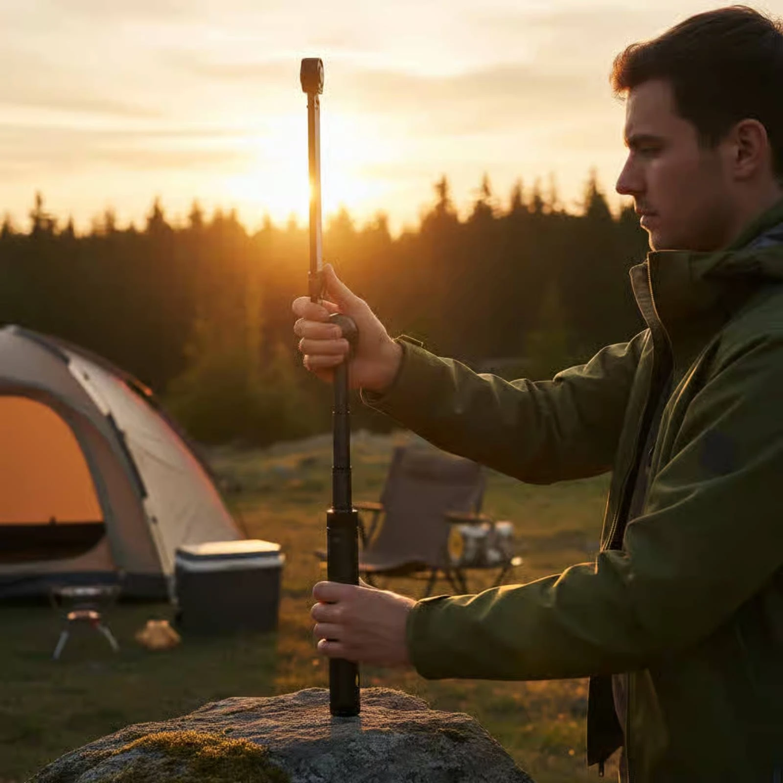 Camping LED Light Matte Finish Portable Lamp Lighting Equipment Adjustable
Camping LED Light Matte Finish Portable Lamp Lighting Equipment Adjustable