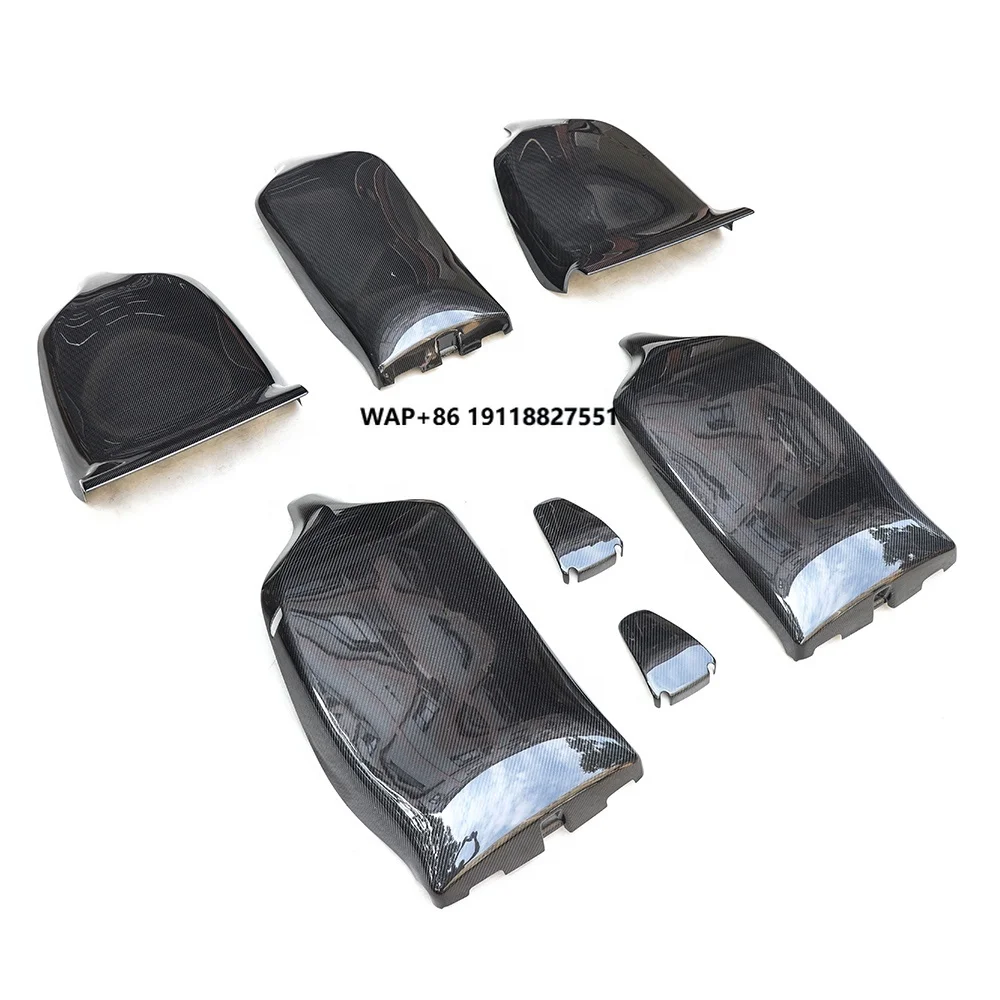 OEM Style Replacement Carbon Fiber Car Seat Back Covers Trim for Model X 7 Seater
OEM Style Replacement Carbon Fiber Car Seat Back Covers Trim for Model X 7 Seater
