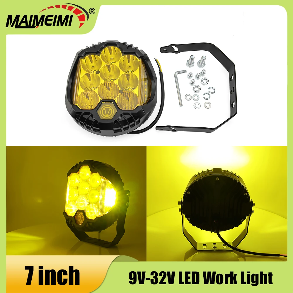 7 inch 90W Running Lights Adjustable LED Headlights Driving Lamp Side Shooter LED Light Spotlight DRL For Car Truck BUS ATV UTV
7 inch 90W Running Lights Adjustable LED Headlights Driving Lamp Side Shooter LED Light Spotlight DRL For Car Truck BUS ATV UTV