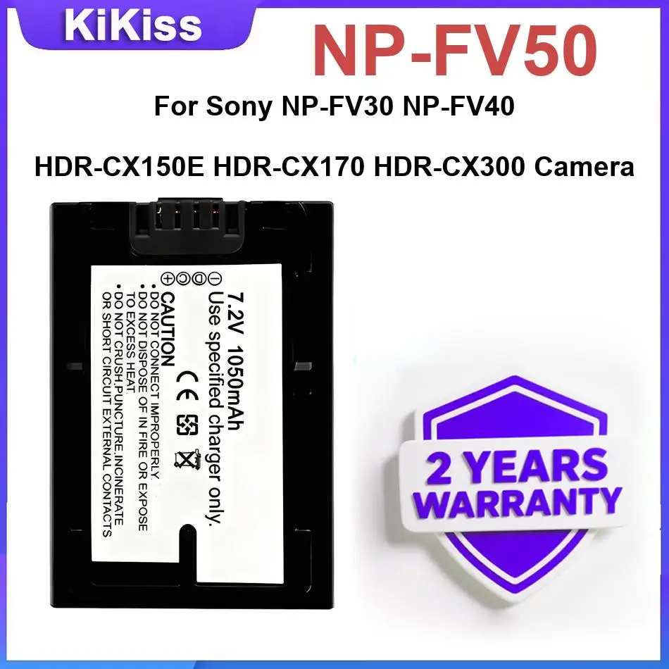 Durable Batteries NP-FV50 For Sony NP-FV30 NP-FV40 HDR-CX150E HDR-CX170 HDR-CX300
Durable Batteries NP-FV50 For Sony NP-FV30 NP-FV40 HDR-CX150E HDR-CX170 HDR-CX300