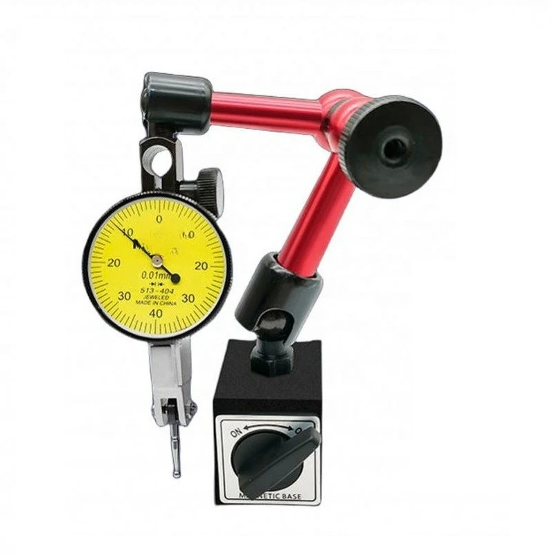 High precision lever dial 0.01/0 180 degree rotating micrometer for industrial measurements
High precision lever dial 0.01/0 180 degree rotating micrometer for industrial measurements