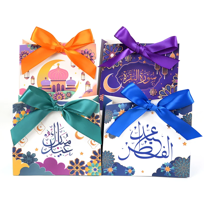 5Pcs Eid Mubarak Candy Gift Box Cookie Chocolate Packaging Boxes Ramadan Kareem Decoration 2025 Islam Muslims Party Supplies
5Pcs Eid Mubarak Candy Gift Box Cookie Chocolate Packaging Boxes Ramadan Kareem Decoration 2025 Islam Muslims Party Supplies