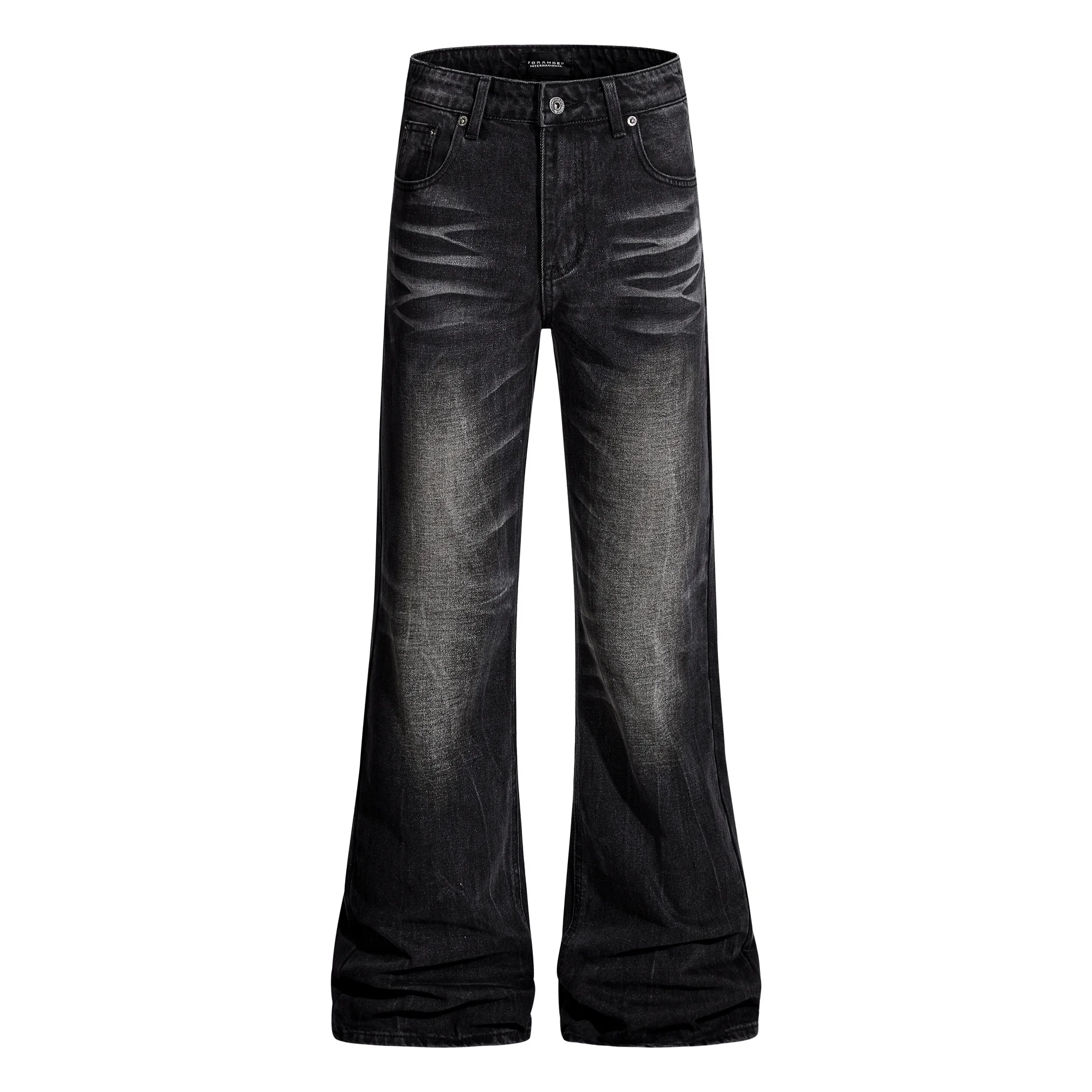 Винтажные джинсы с завышенной талией, длинные брюки для похудения, американские уличные джинсы для мужчин и женщин, осенние расклешенные джинсы
Винтажные джинсы с завышенной талией, длинные брюки для похудения, американские уличные джинсы для мужчин и женщин, осенние расклешенные джинсы