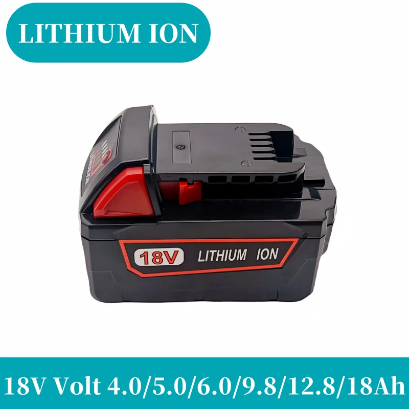 18V 18.0Ah Replacement M18 XC Lithium Battery lpega 48-11-1860 48-11-1850 48-11-1840 48-11-1820 Rechargeable Batteries
18V 18.0Ah Replacement M18 XC Lithium Battery lpega 48-11-1860 48-11-1850 48-11-1840 48-11-1820 Rechargeable Batteries
