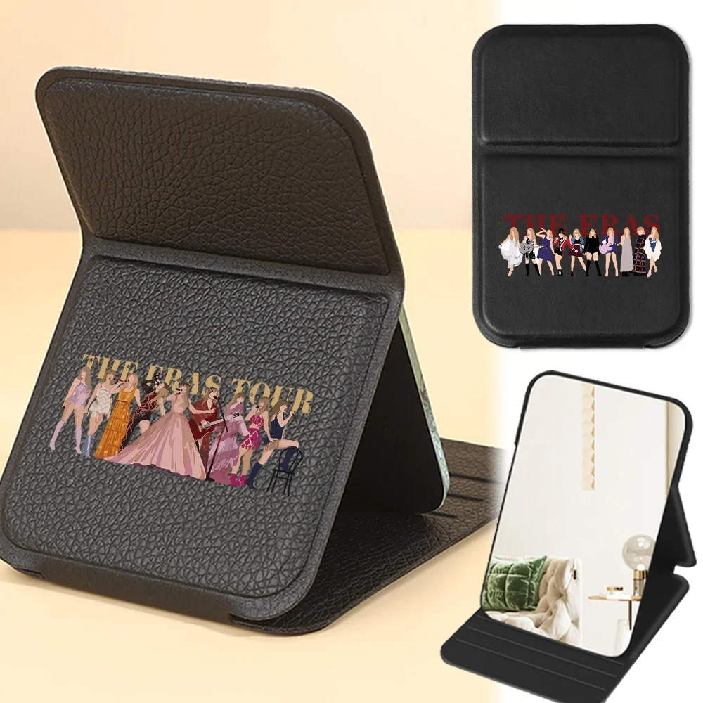 Durable Desktop Makeup Mirror Portable Fashion Standup Makeup Mirror Exquisite Outdoors Cosmetic Tools Eras Letters Pattern
Durable Desktop Makeup Mirror Portable Fashion Standup Makeup Mirror Exquisite Outdoors Cosmetic Tools Eras Letters Pattern