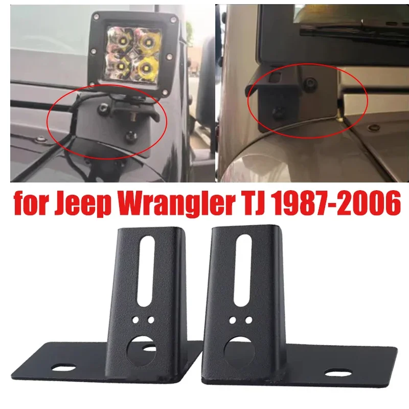 for Jeep Wrangler Jk 2007-2016 Led Work Light Bar Bracket Mounting Windshield Hinge Corner A-Pillar Mount Holder Car Accessories
for Jeep Wrangler Jk 2007-2016 Led Work Light Bar Bracket Mounting Windshield Hinge Corner A-Pillar Mount Holder Car Accessories