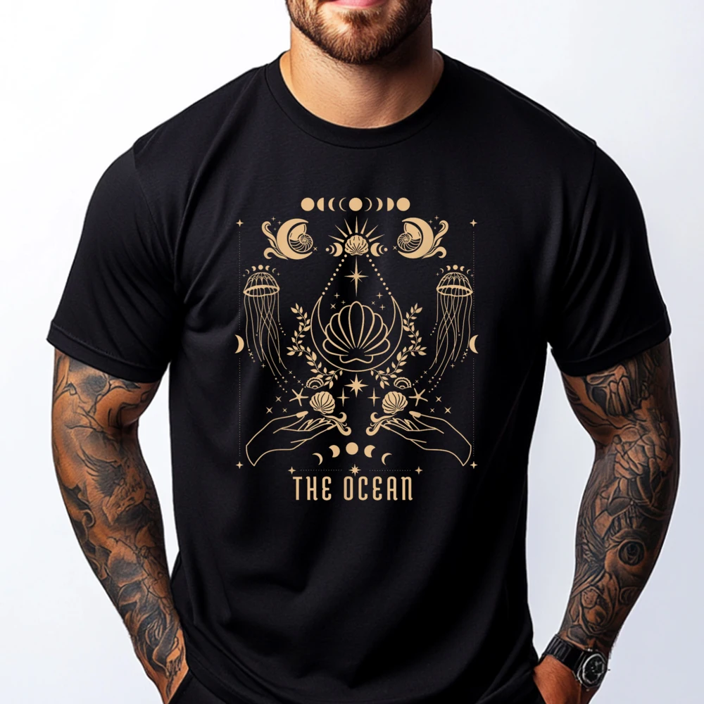 Dark Academia Aesthetic Celestial Moon Mystic Whales Tarot Plain Shirt Men's Clothing Camisetas Hombre Graphic
Dark Academia Aesthetic Celestial Moon Mystic Whales Tarot Plain Shirt Men's Clothing Camisetas Hombre Graphic