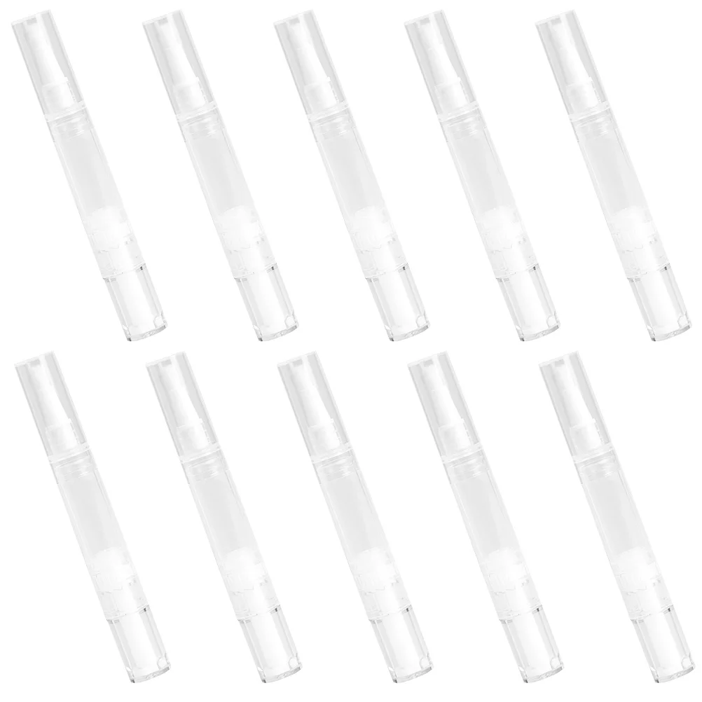 10pcs 5Ml Transparent Refillable Foundation Dispensing Pen Travel Container For Lip Gloss Nail Oil Eyelash Serum
10pcs 5Ml Transparent Refillable Foundation Dispensing Pen Travel Container For Lip Gloss Nail Oil Eyelash Serum
