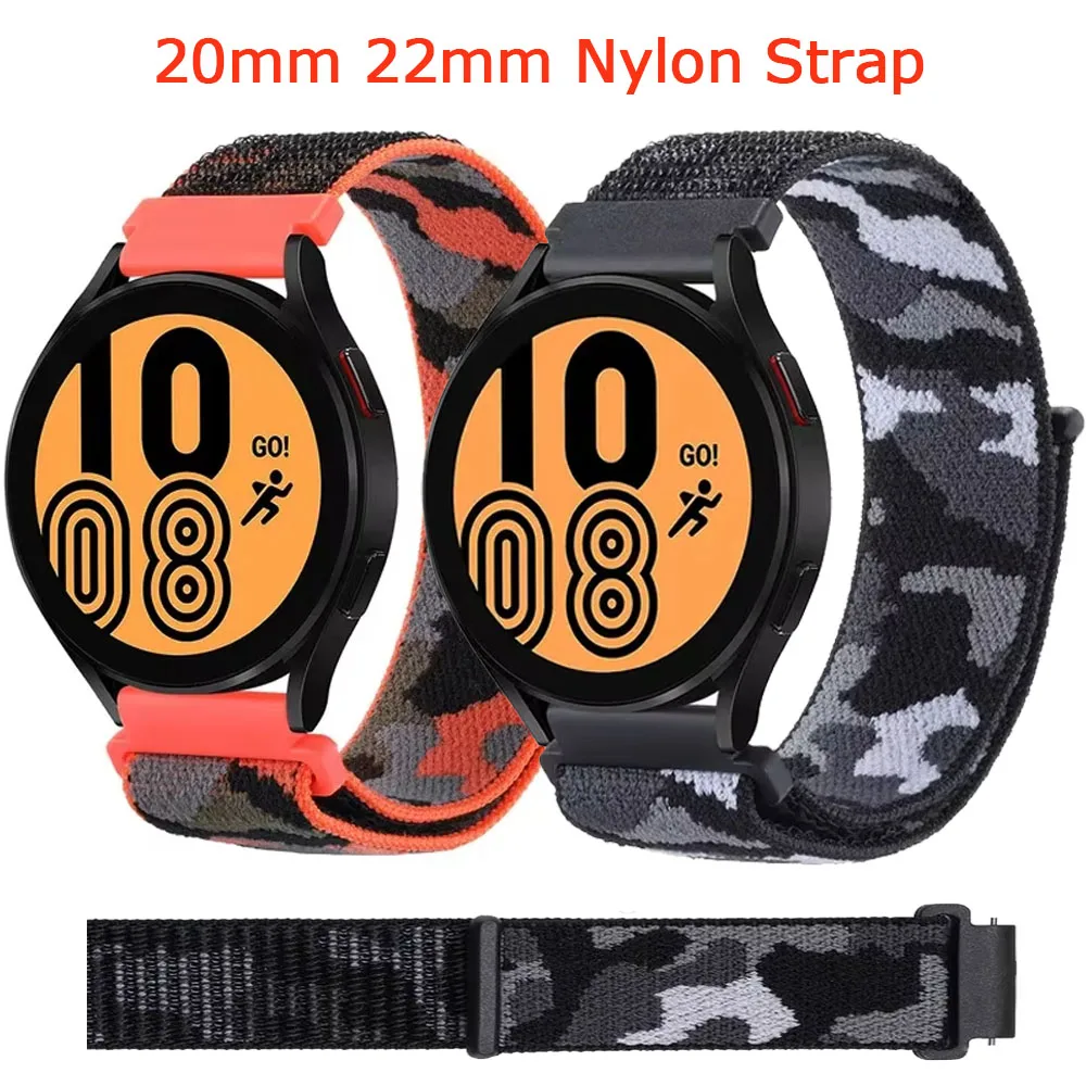 22/20mm Nylon Camouflage Loop Strap for Huawei Watch 5/4/3/GT 5-PRO-4 46mm Sports Breathable Band For Amazfit GTR/GTS 4 Bracelrt
22/20mm Nylon Camouflage Loop Strap for Huawei Watch 5/4/3/GT 5-PRO-4 46mm Sports Breathable Band For Amazfit GTR/GTS 4 Bracelrt
