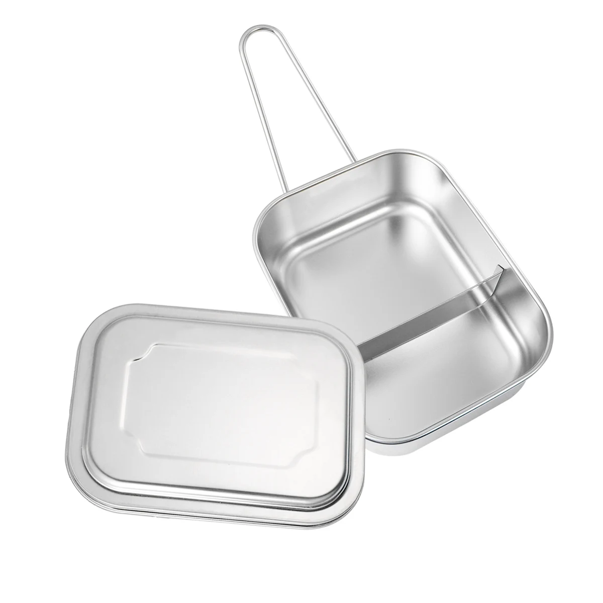 Stainless Steel Lunch Box Reusable Food Container with Lid Foldable Kitchen Camping
Stainless Steel Lunch Box Reusable Food Container with Lid Foldable Kitchen Camping