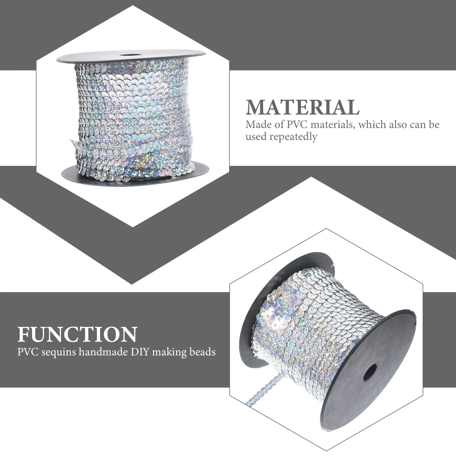 1 Roll Pvc Sequins Decorative Round Hand Sewing Diy Crafts For Wedding Party Shower Bag Making Decoration
1 Roll Pvc Sequins Decorative Round Hand Sewing Diy Crafts For Wedding Party Shower Bag Making Decoration