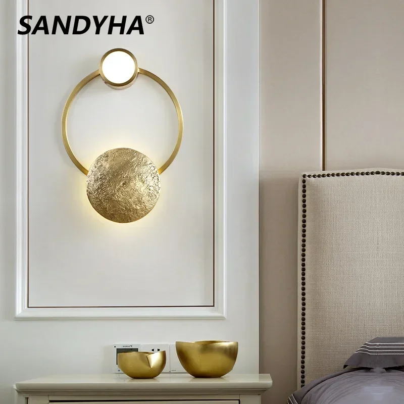 SANDYHA Creative Nordic Wall Lamp Glass LED Light for Living Room Bedroom Aisle Corridor Art Decor Indoor Lighting Fixture
SANDYHA Creative Nordic Wall Lamp Glass LED Light for Living Room Bedroom Aisle Corridor Art Decor Indoor Lighting Fixture