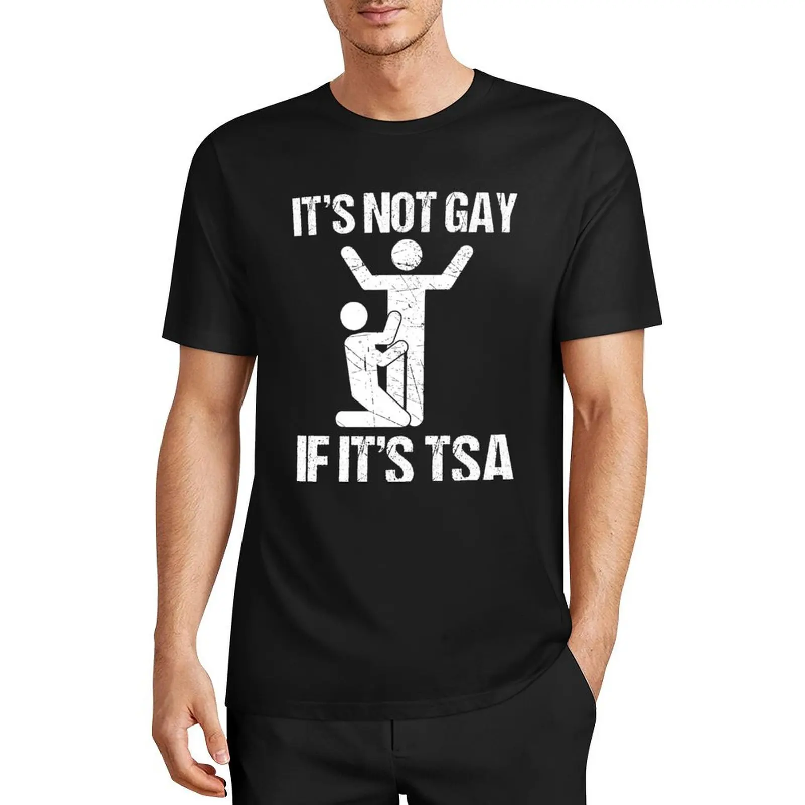 Забавная футболка It Is Not Gay If It Is TSA Security, футболки с короткими рукавами, мужские футболки с рисунком аниме
Забавная футболка It Is Not Gay If It Is TSA Security, футболки с короткими рукавами, мужские футболки с рисунком аниме