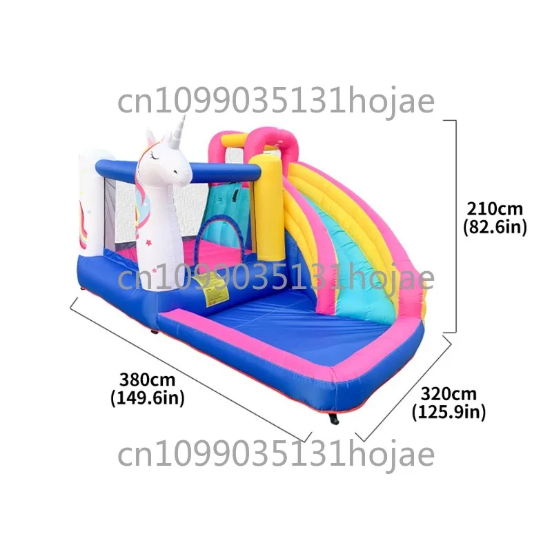 Unicorn Children's Inflatable Slide Indoor and Outdoor Inflatable Jumping Bed Amusement Equipment Outdoor Water Spray Slide
Unicorn Children's Inflatable Slide Indoor and Outdoor Inflatable Jumping Bed Amusement Equipment Outdoor Water Spray Slide