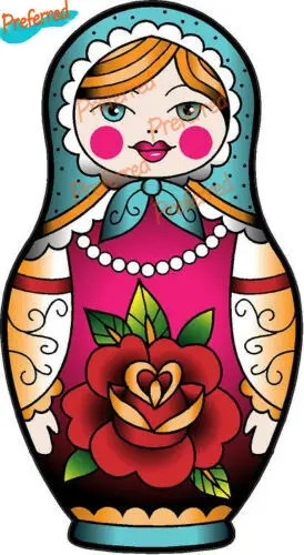 Russian Matryoshka Doll Decal Sticker Vinyl Babushka Doll for Your Home Car Coolers Laptops Racing Helmet Trunk Wall Sticker
Russian Matryoshka Doll Decal Sticker Vinyl Babushka Doll for Your Home Car Coolers Laptops Racing Helmet Trunk Wall Sticker
