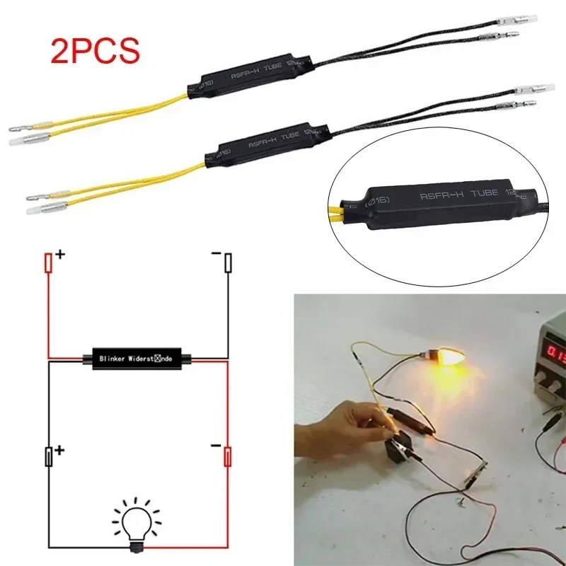 Motorbike LED Turn Signal Indicator Resistor Fix Error Flash Blinker Controllers Motorcycle LED Indicator Resistors
Motorbike LED Turn Signal Indicator Resistor Fix Error Flash Blinker Controllers Motorcycle LED Indicator Resistors