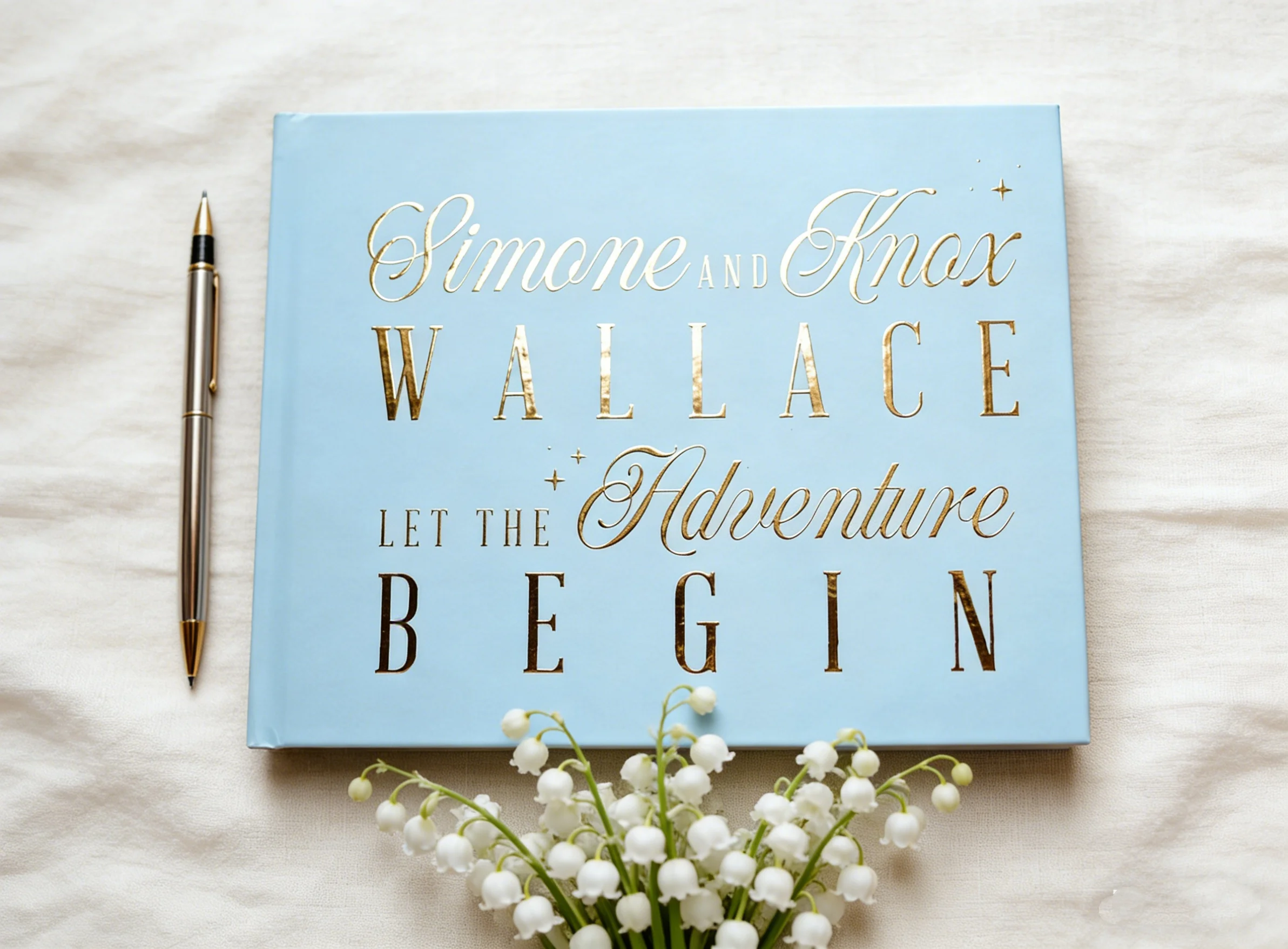 Personalized Adventure Wedding Guest Book | Custom Gold Foil Sign In Book | Boho Destination Wedding Photo Album | "And So The A
Personalized Adventure Wedding Guest Book | Custom Gold Foil Sign In Book | Boho Destination Wedding Photo Album | "And So The A