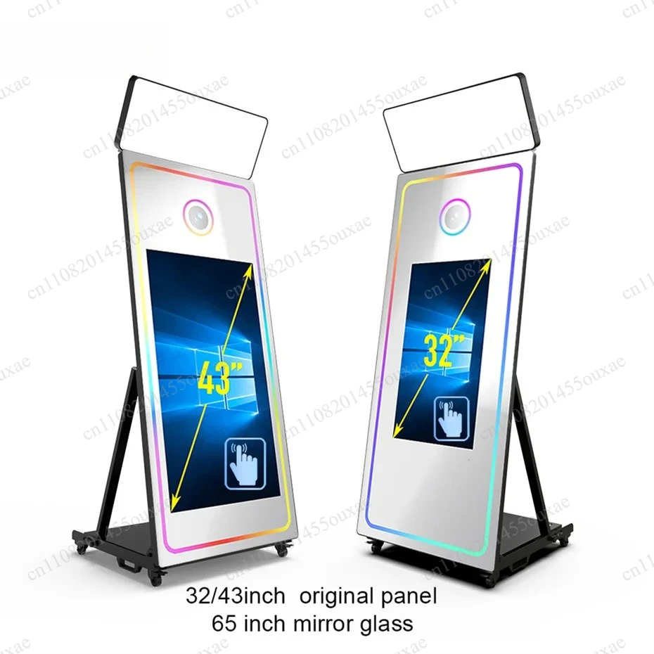 65inch Magic Mirror Photo Booth Lightweight Portable Selfie Mirror Booth For Wedding Birthday Parties
65inch Magic Mirror Photo Booth Lightweight Portable Selfie Mirror Booth For Wedding Birthday Parties