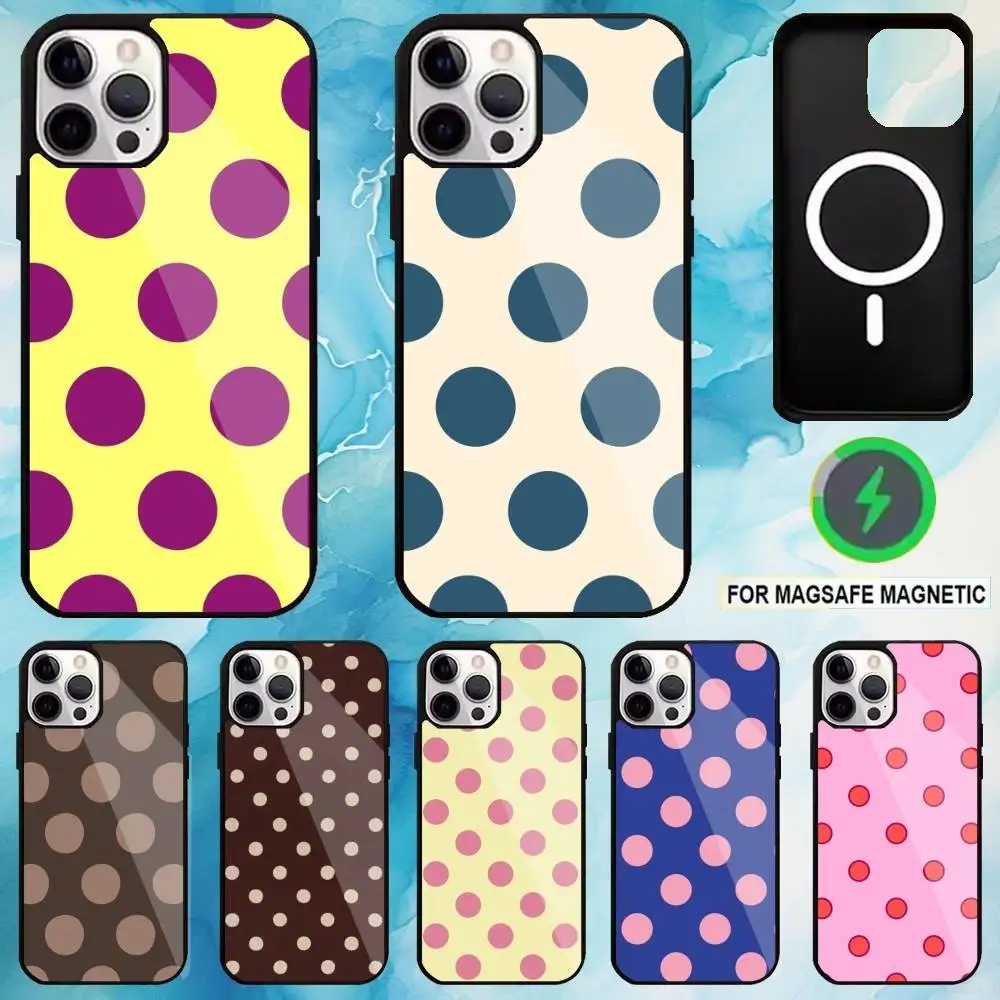 Polka Dots Art Phone Case For iPhone17,16,15,14,13,12,11 Plus,Pro Max Magnetic For Magsafe Wireless Charging
Polka Dots Art Phone Case For iPhone17,16,15,14,13,12,11 Plus,Pro Max Magnetic For Magsafe Wireless Charging