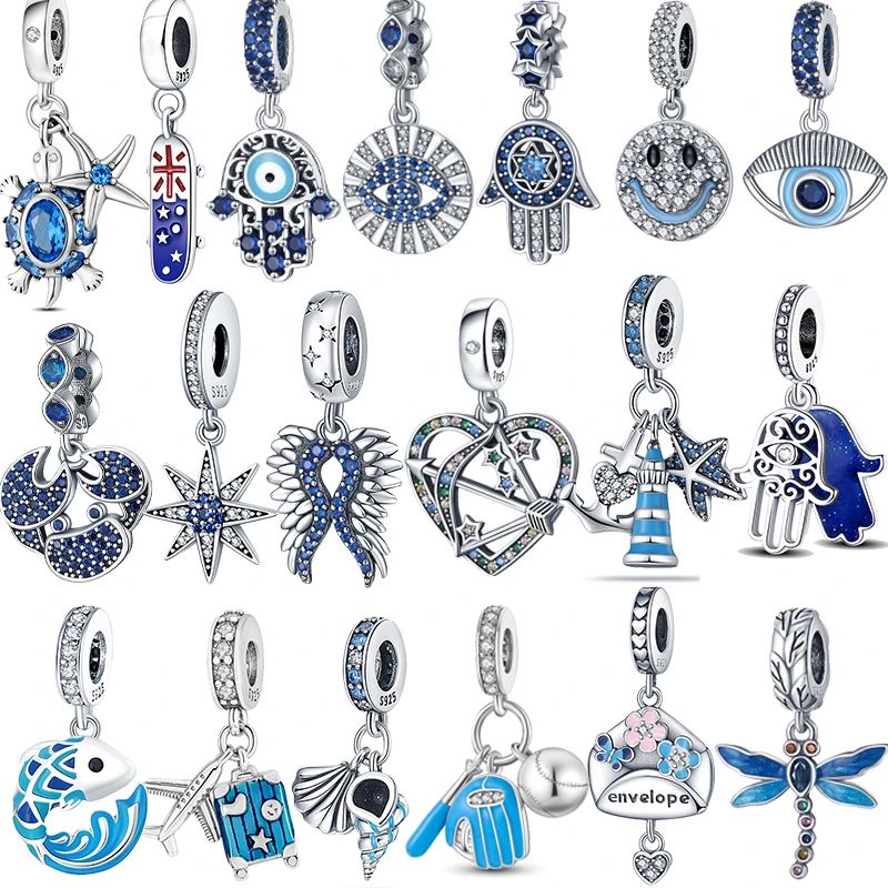 Blue Evil Eye Sea Turtle Charms Dangle Fit Original Pandora 925 Sterling Silver Gifts Fashion DIY Bracelets Jewelry
Blue Evil Eye Sea Turtle Charms Dangle Fit Original Pandora 925 Sterling Silver Gifts Fashion DIY Bracelets Jewelry