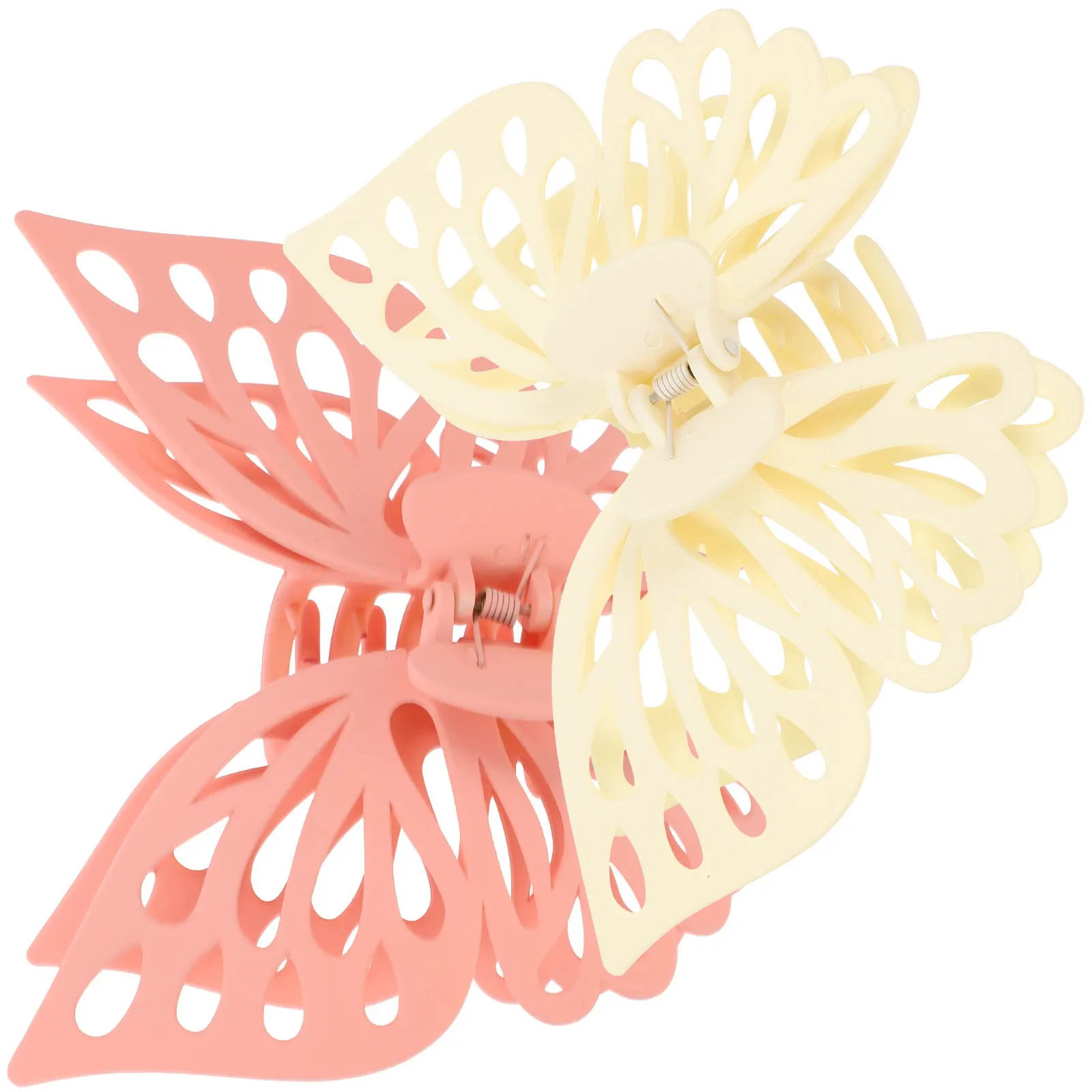 2Pcs Matte Butterflies Hair Claw Clips Premium Large Hair Barrettes for Women Stylish Birthday Wedding Use
2Pcs Matte Butterflies Hair Claw Clips Premium Large Hair Barrettes for Women Stylish Birthday Wedding Use