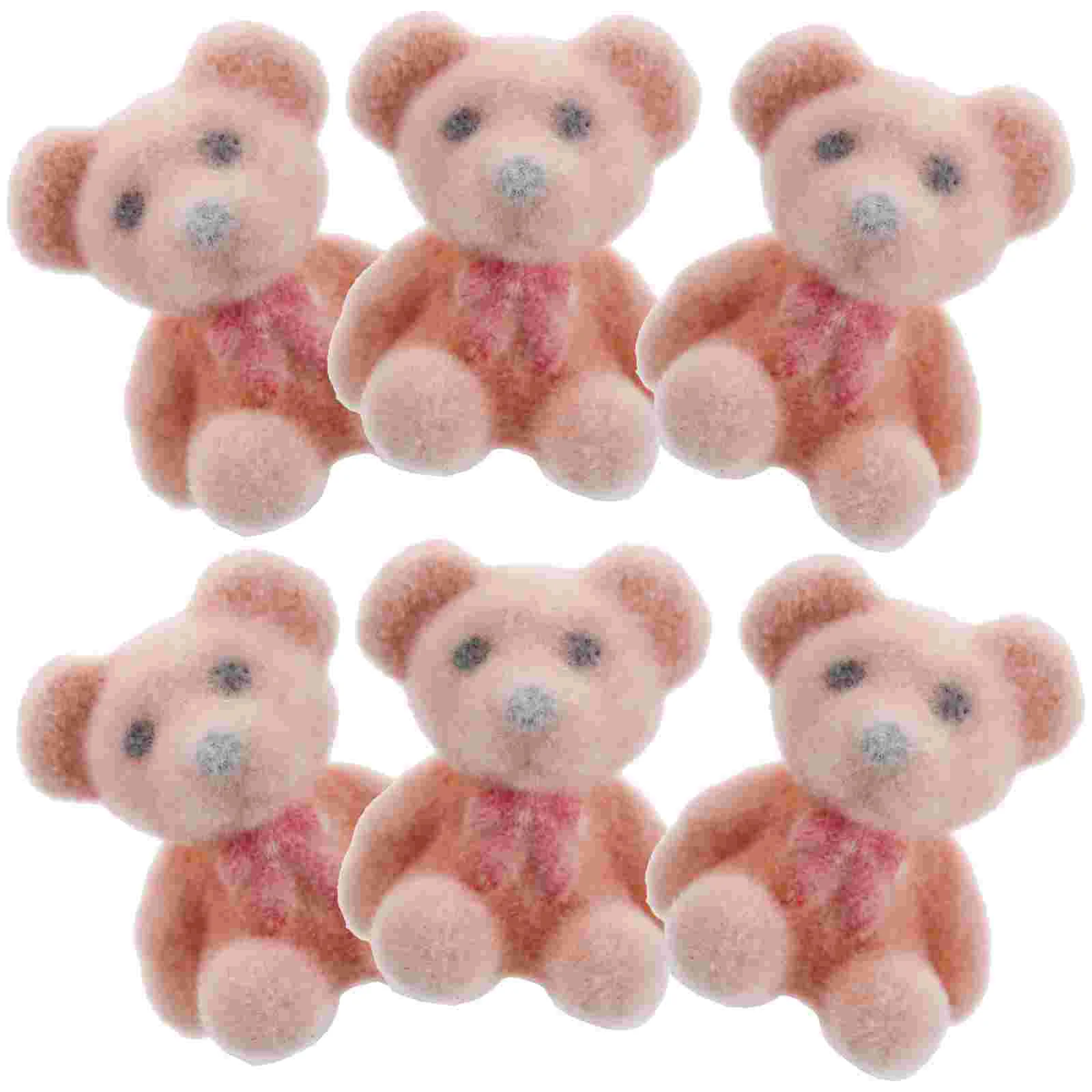 6PCS Mini Bear Small Bear Ornaments Tiny Bear Stuffed Animals Animal Figurines Small Bear Wedding Party Favors DIY Crafts Bears
6PCS Mini Bear Small Bear Ornaments Tiny Bear Stuffed Animals Animal Figurines Small Bear Wedding Party Favors DIY Crafts Bears