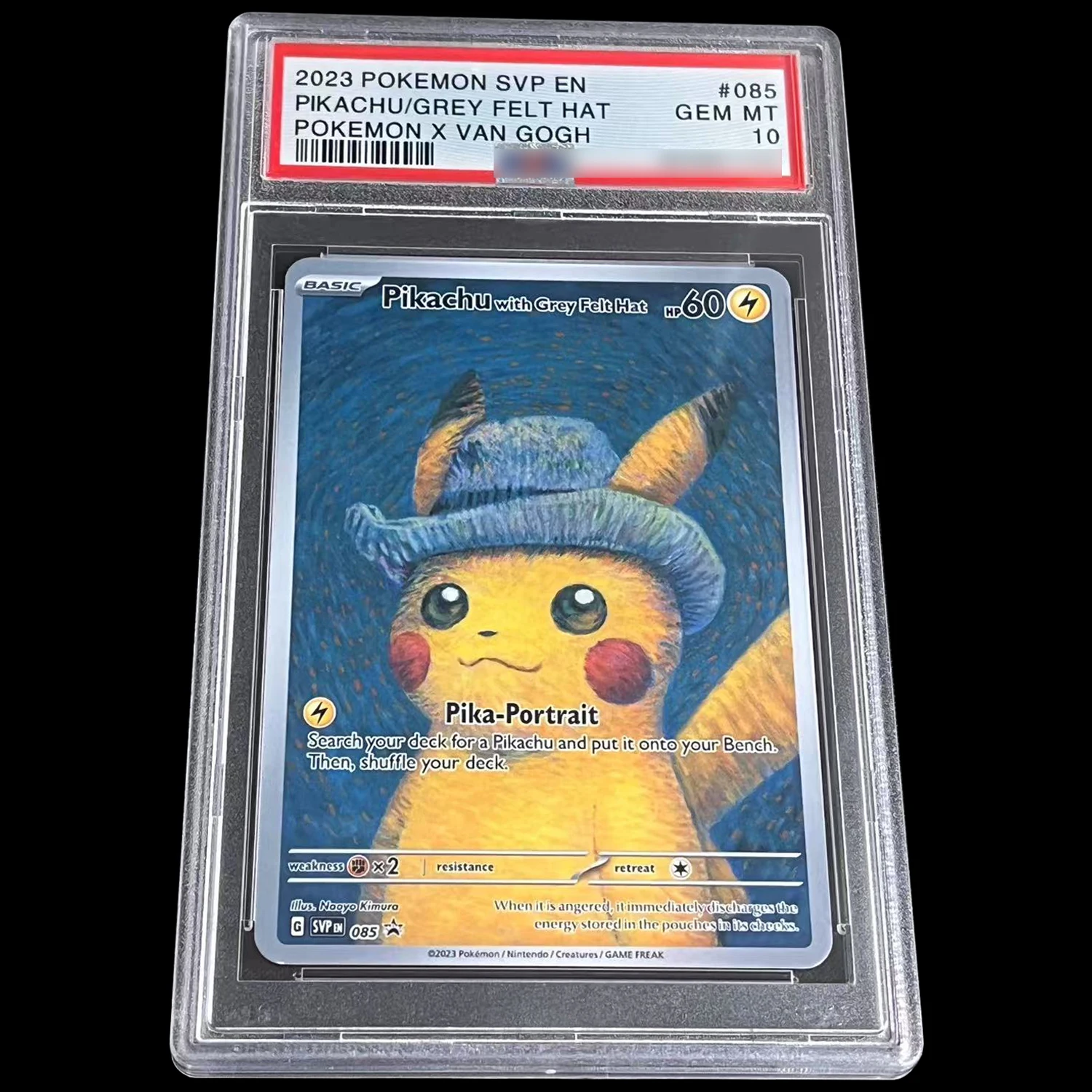 DIY PTCG 2023 POKEMON SVP EN VAN GOGH PIKACHU/GREY FELT HAT Коллекционная карта Рейтинг карты Классические аниме-карты Подарочная игрушка
DIY PTCG 2023 POKEMON SVP EN VAN GOGH PIKACHU/GREY FELT HAT Коллекционная карта Рейтинг карты Классические аниме-карты Подарочная игрушка