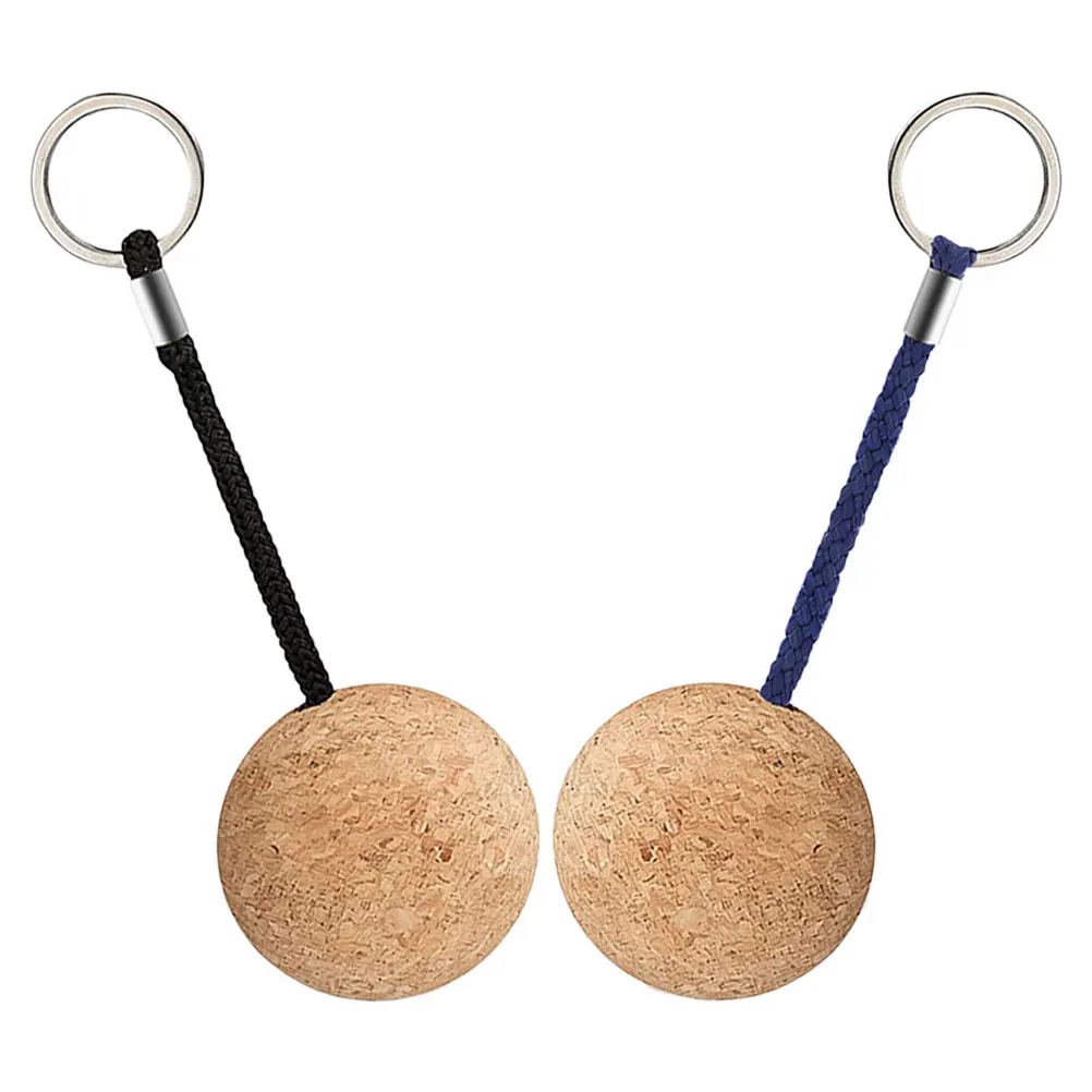 2 Pcs Cork Ball Keychain Ring Boating with Floating Accessories Wooden Buoyant for Outdoor Sports
2 Pcs Cork Ball Keychain Ring Boating with Floating Accessories Wooden Buoyant for Outdoor Sports