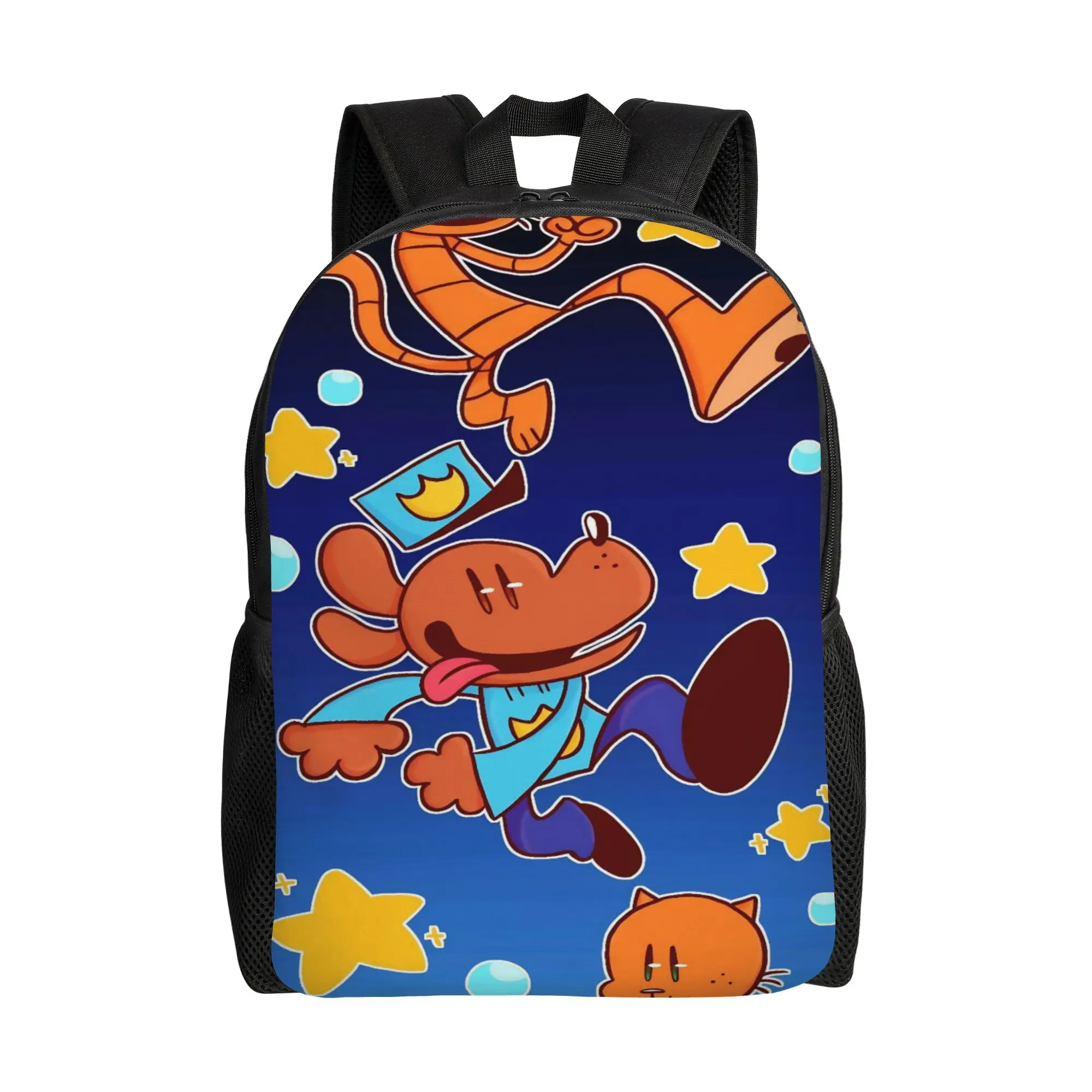 Dog Man Cartoon Backpack for Men Women Teenage Student Business Daypack Laptop Computer Shoulder Bag Outdoor
Dog Man Cartoon Backpack for Men Women Teenage Student Business Daypack Laptop Computer Shoulder Bag Outdoor